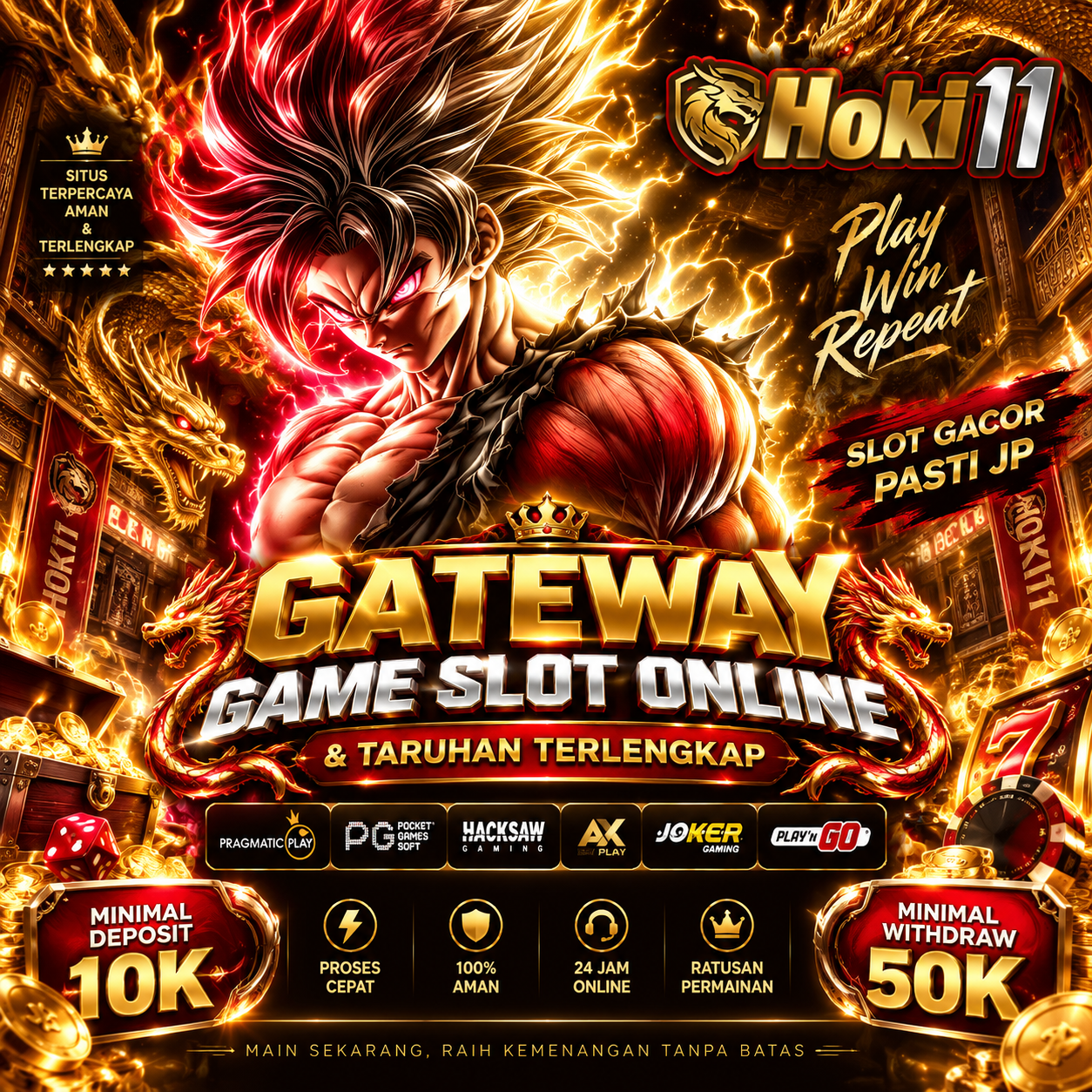 HOKI11 Gateway Game Slot Online & Taruhan Terlengkap